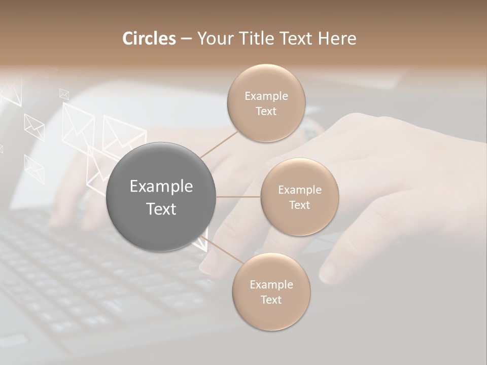 Communication Type Finger PowerPoint Template