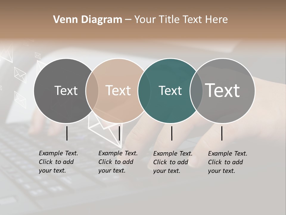 Communication Type Finger PowerPoint Template