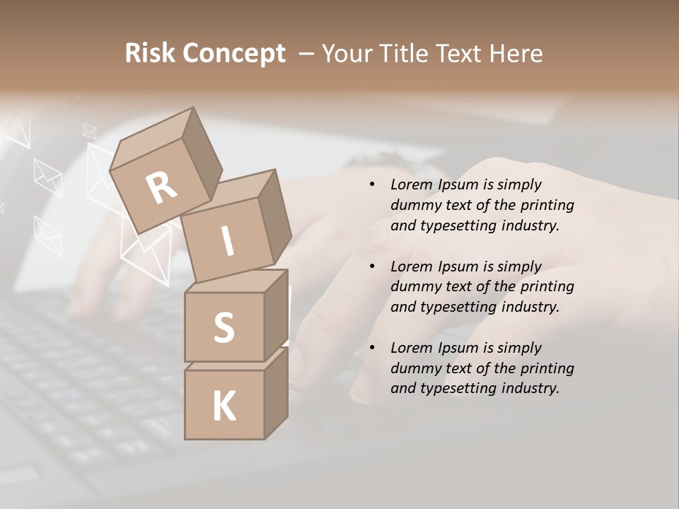 Communication Type Finger PowerPoint Template
