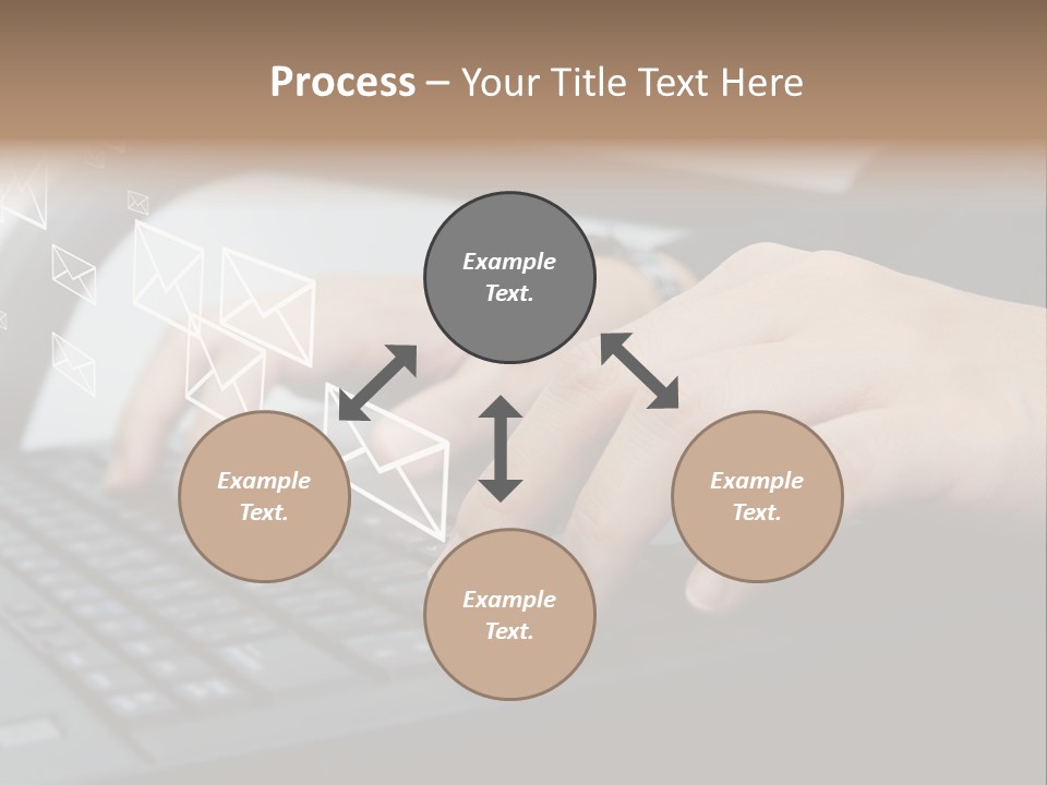 Communication Type Finger PowerPoint Template