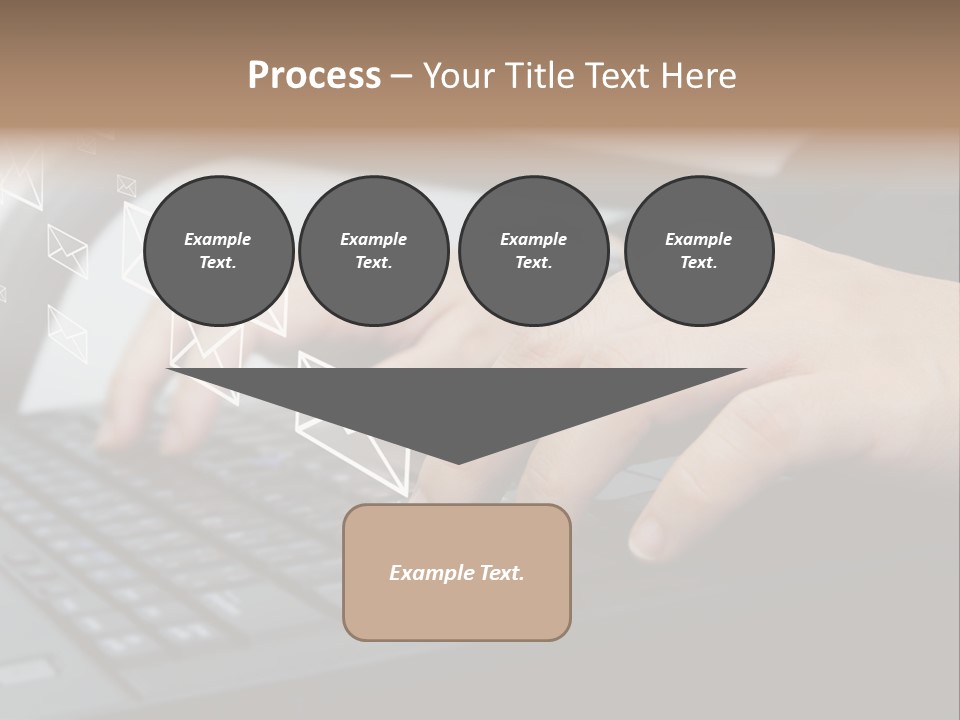 Communication Type Finger PowerPoint Template