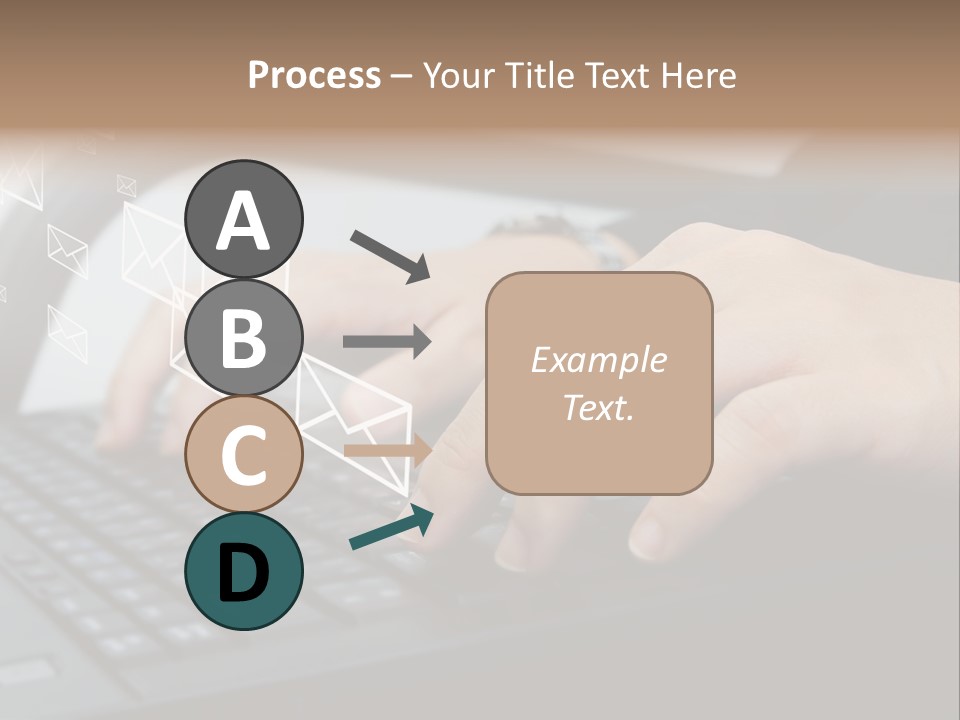 Communication Type Finger PowerPoint Template