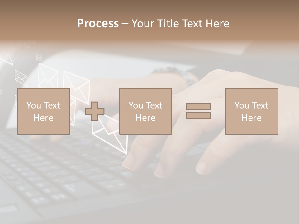Communication Type Finger PowerPoint Template