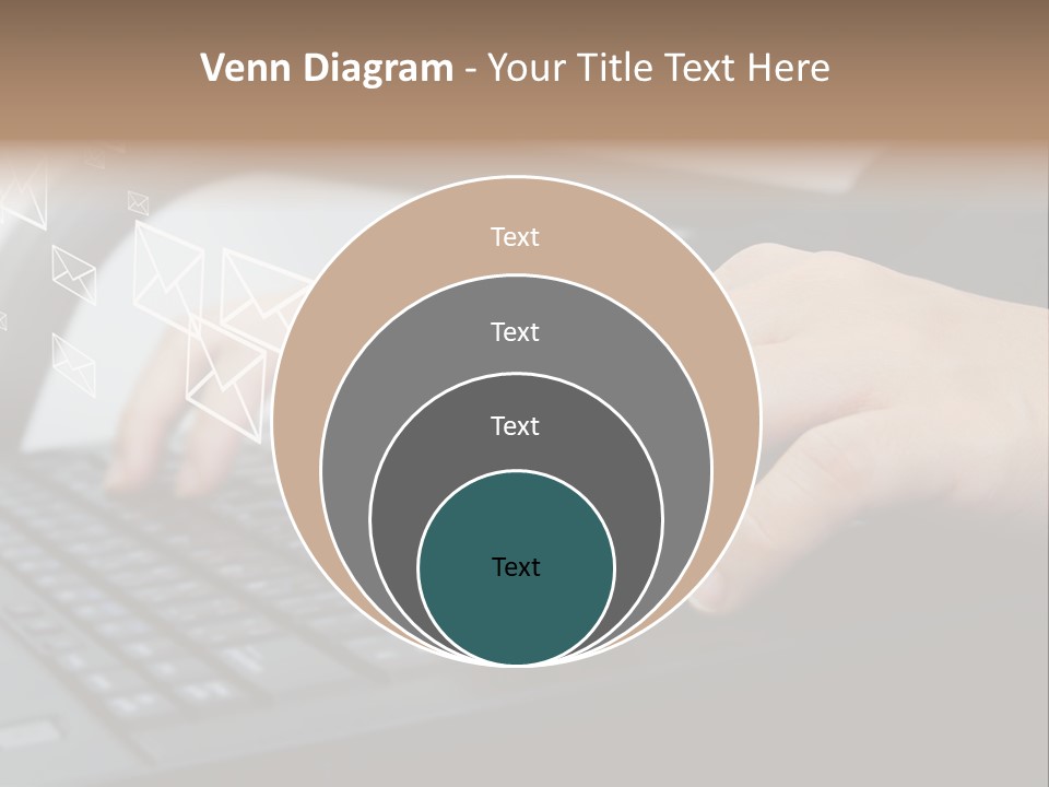 Communication Type Finger PowerPoint Template