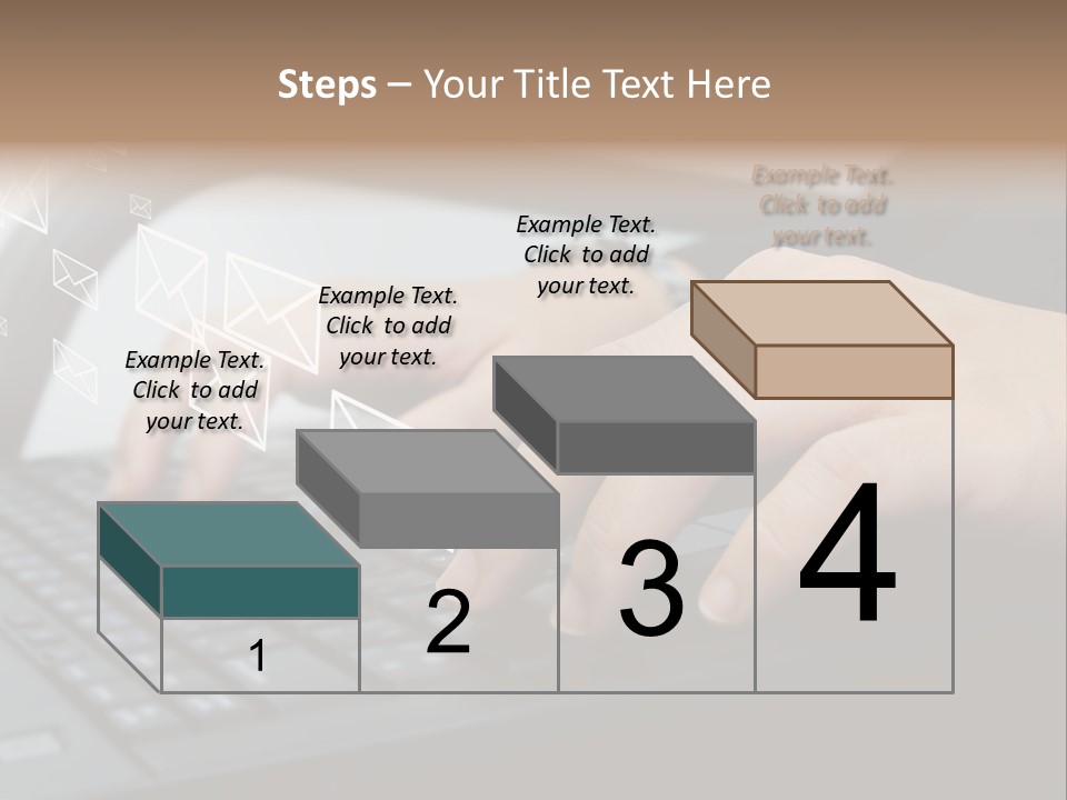 Communication Type Finger PowerPoint Template