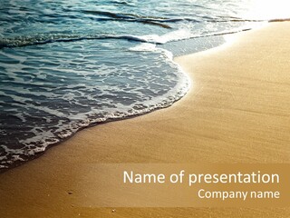 Texture Warm Foam PowerPoint Template