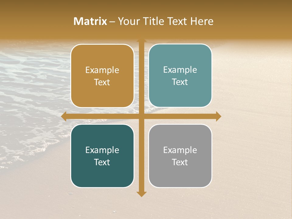 Texture Warm Foam PowerPoint Template
