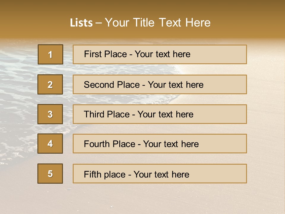 Texture Warm Foam PowerPoint Template