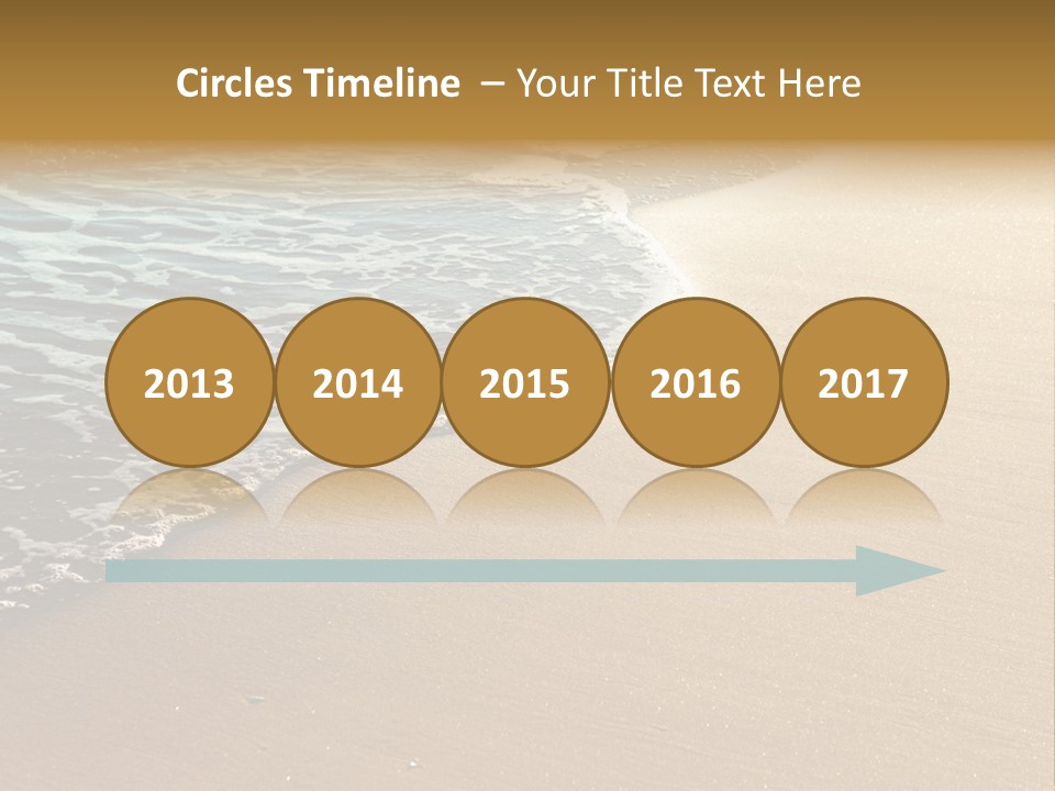 Texture Warm Foam PowerPoint Template