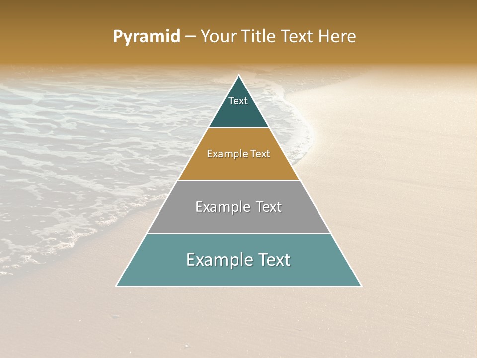 Texture Warm Foam PowerPoint Template