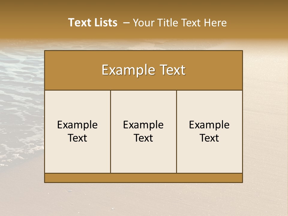 Texture Warm Foam PowerPoint Template