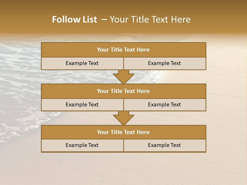 Texture Warm Foam PowerPoint Template