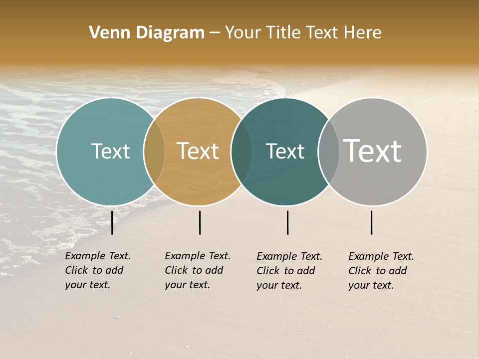 Texture Warm Foam PowerPoint Template