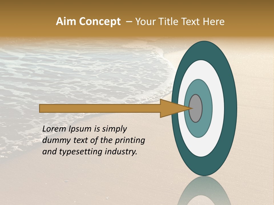 Texture Warm Foam PowerPoint Template