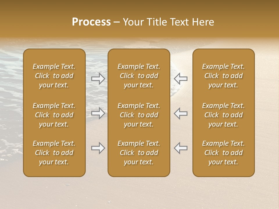 Texture Warm Foam PowerPoint Template