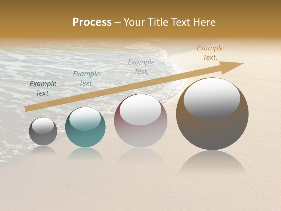 Texture Warm Foam PowerPoint Template