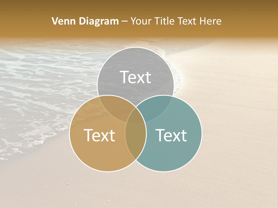Texture Warm Foam PowerPoint Template