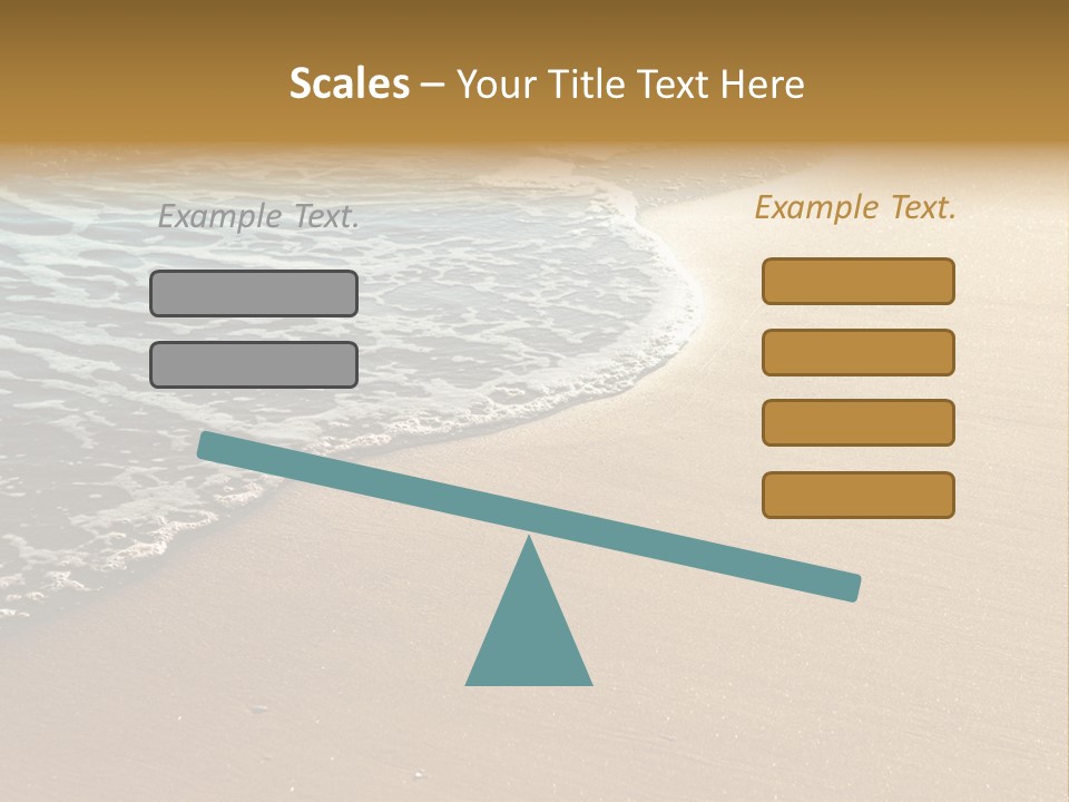Texture Warm Foam PowerPoint Template