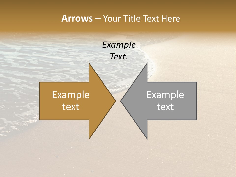 Texture Warm Foam PowerPoint Template