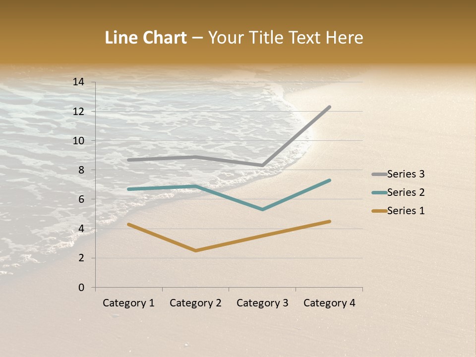 Texture Warm Foam PowerPoint Template