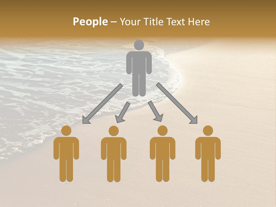 Texture Warm Foam PowerPoint Template