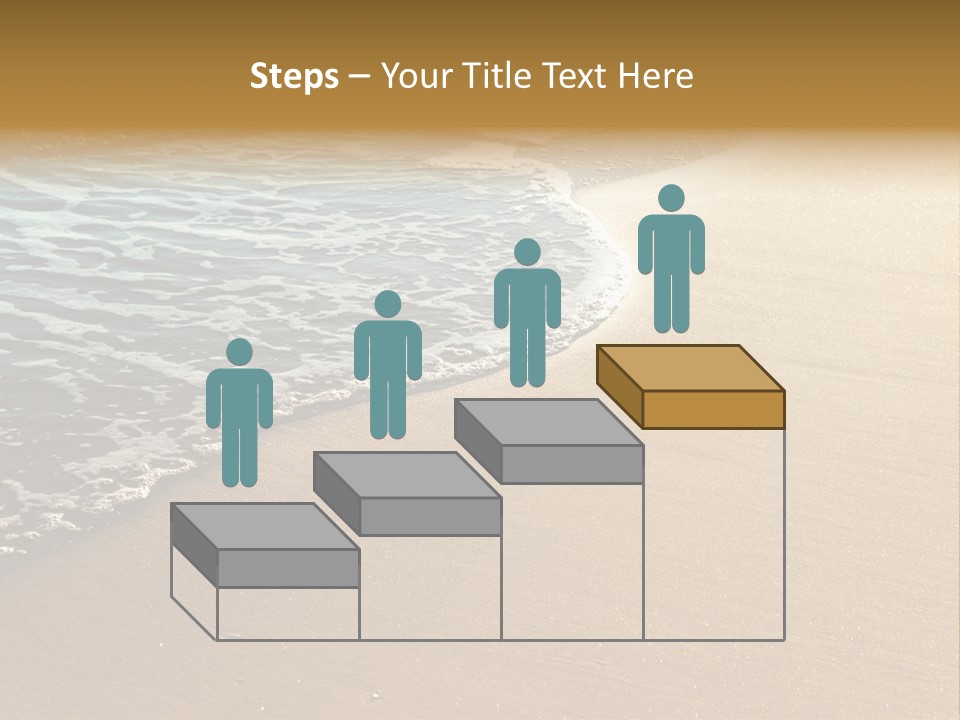 Texture Warm Foam PowerPoint Template