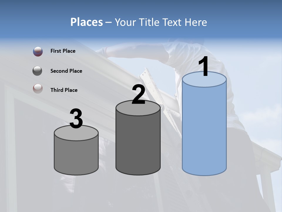 Clean Day Heights PowerPoint Template