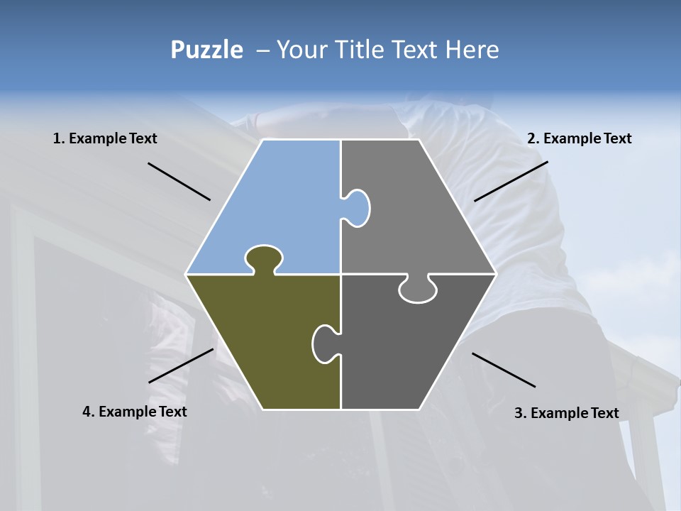 Clean Day Heights PowerPoint Template