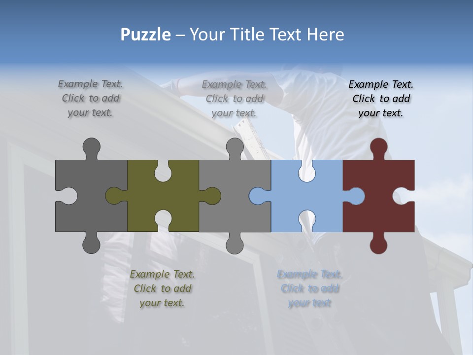 Clean Day Heights PowerPoint Template