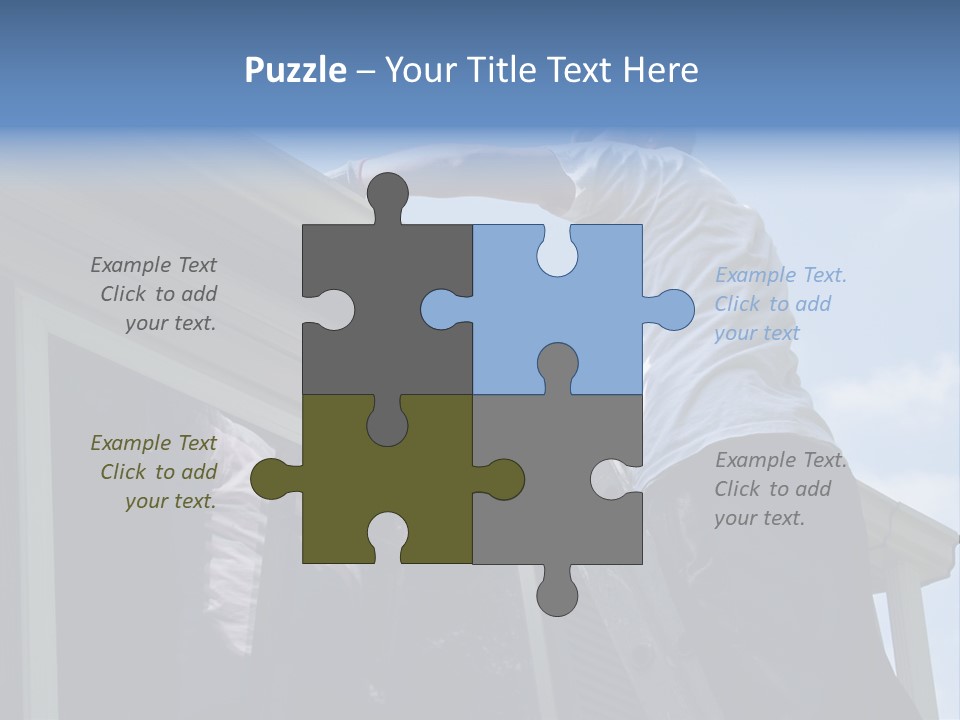 Clean Day Heights PowerPoint Template