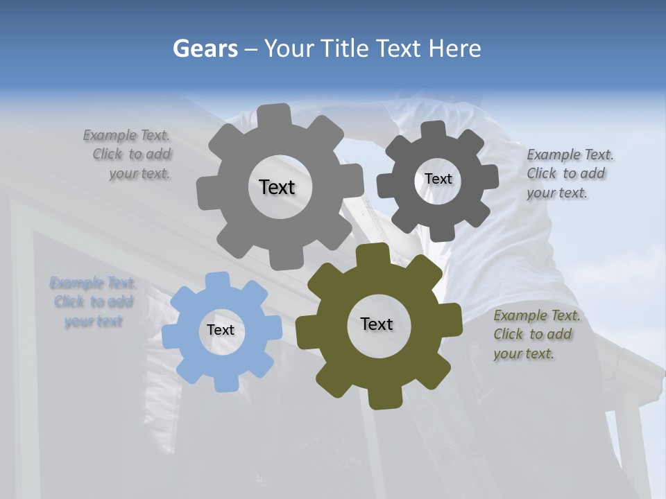 Clean Day Heights PowerPoint Template