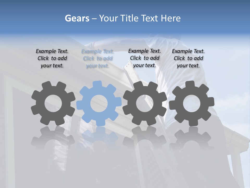 Clean Day Heights PowerPoint Template