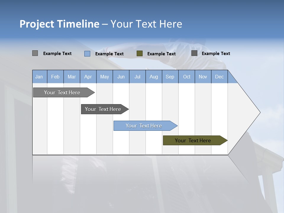 Clean Day Heights PowerPoint Template