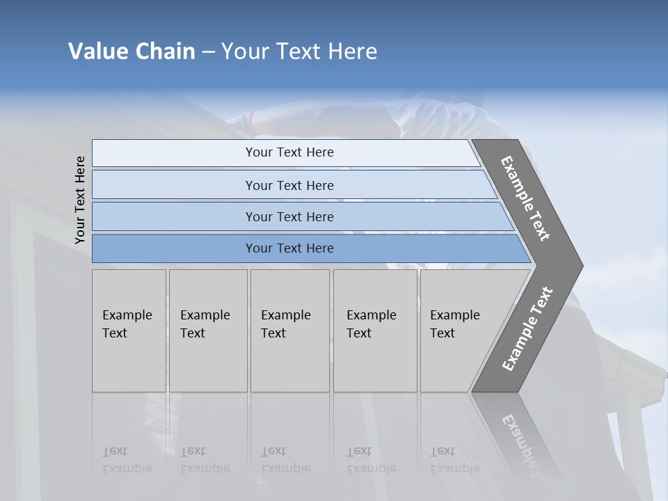 Clean Day Heights PowerPoint Template
