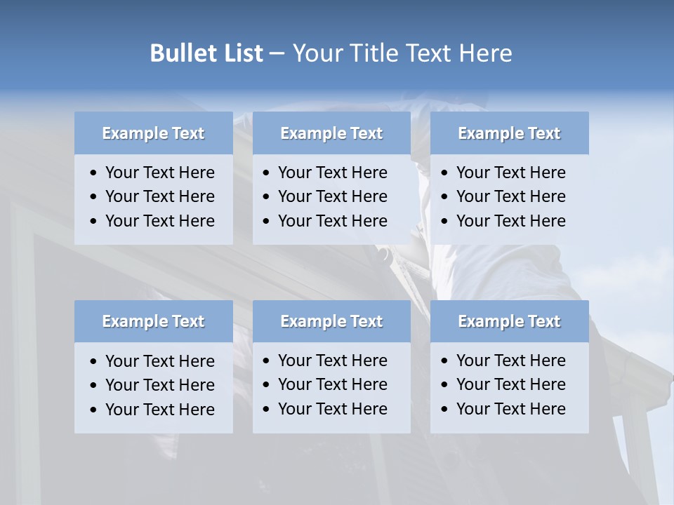 Clean Day Heights PowerPoint Template