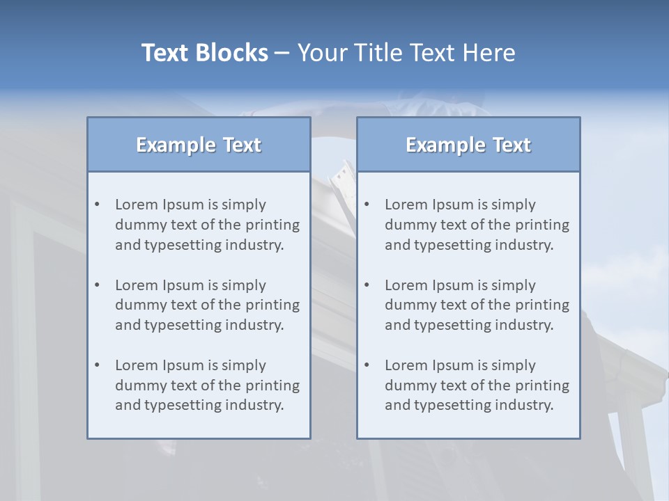 Clean Day Heights PowerPoint Template