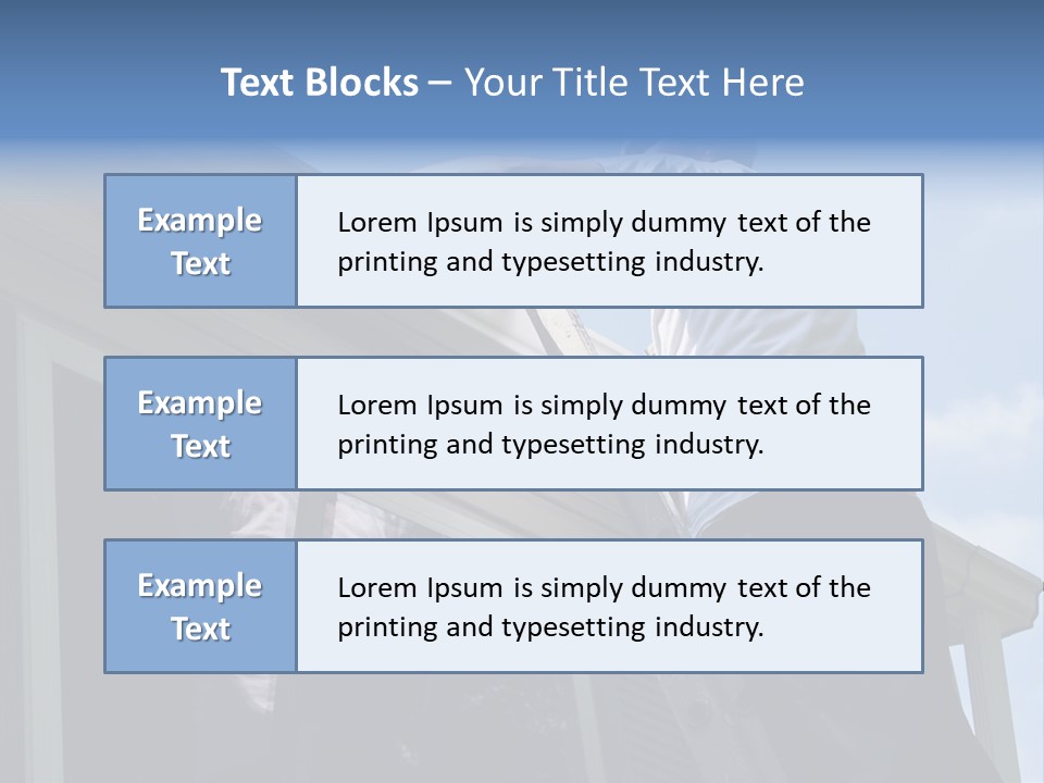 Clean Day Heights PowerPoint Template