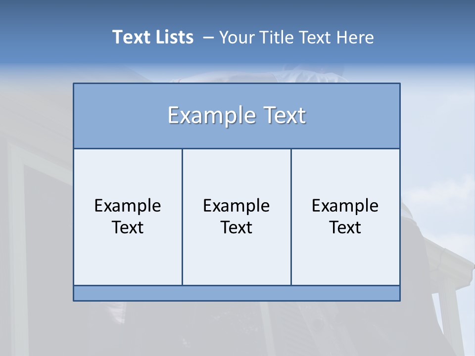 Clean Day Heights PowerPoint Template