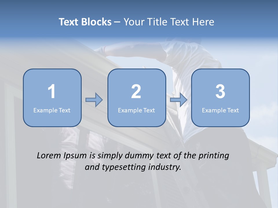 Clean Day Heights PowerPoint Template