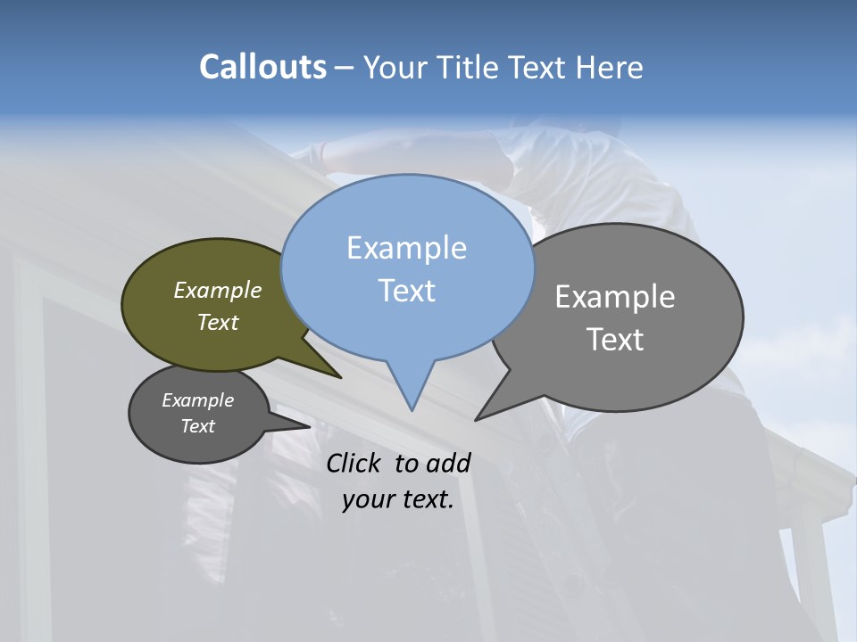 Clean Day Heights PowerPoint Template