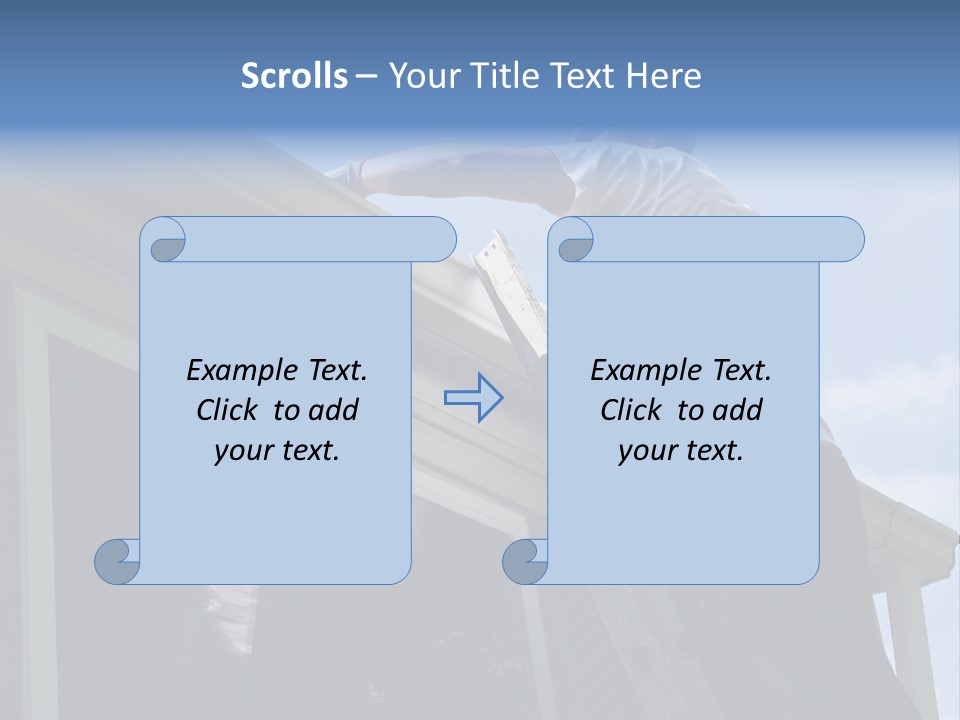 Clean Day Heights PowerPoint Template
