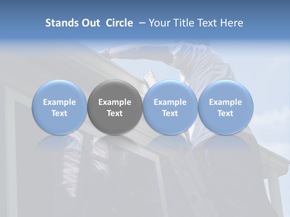 Clean Day Heights PowerPoint Template