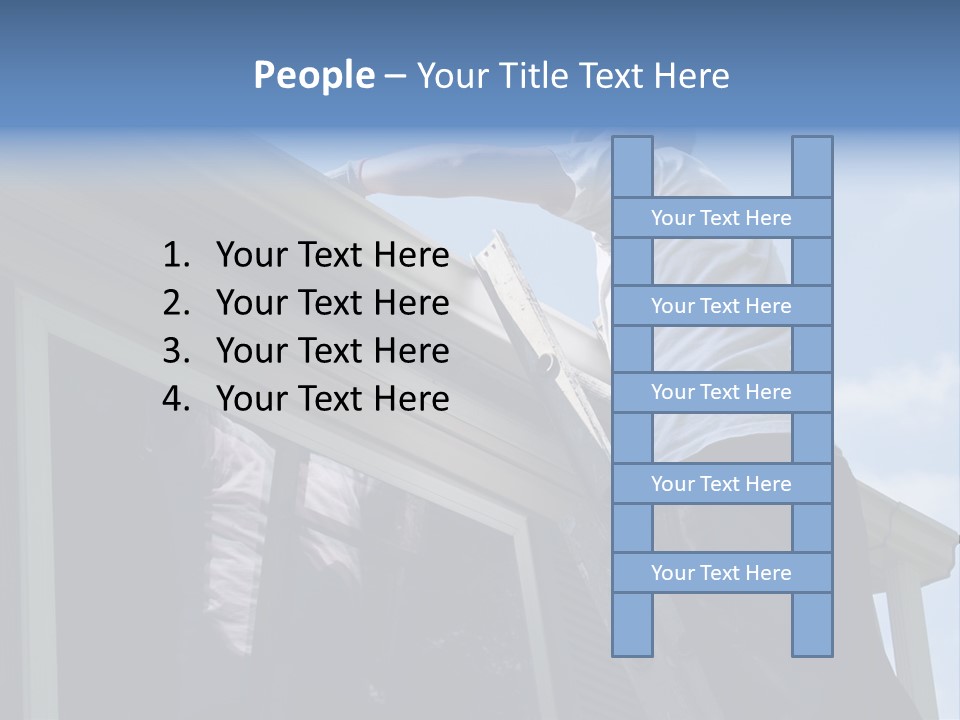 Clean Day Heights PowerPoint Template
