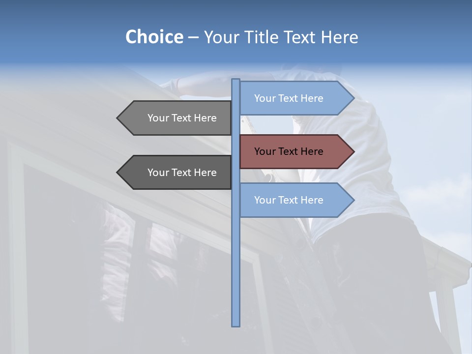 Clean Day Heights PowerPoint Template