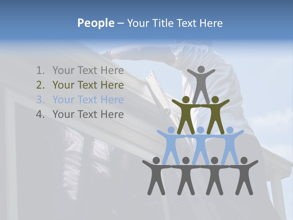 Clean Day Heights PowerPoint Template