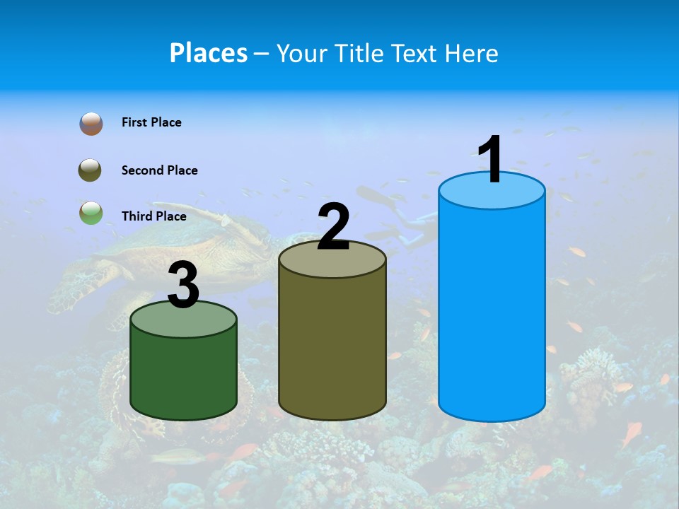 Tropical Fish Reptile Scuba PowerPoint Template