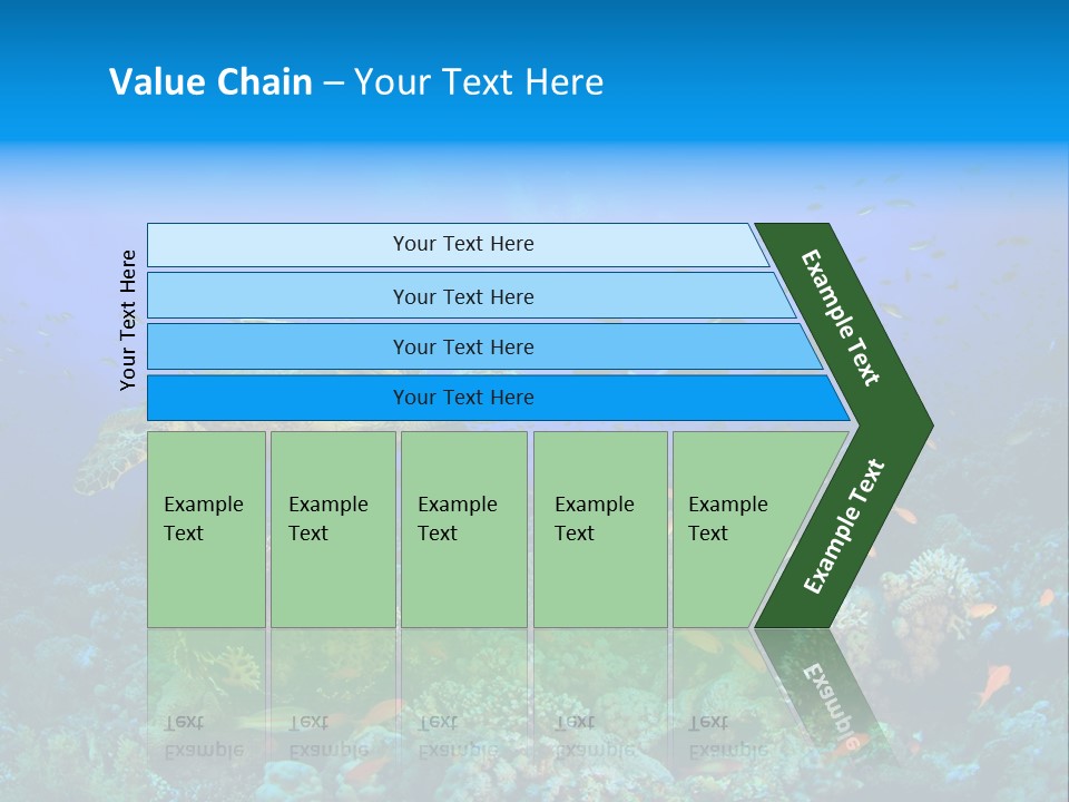 Tropical Fish Reptile Scuba PowerPoint Template
