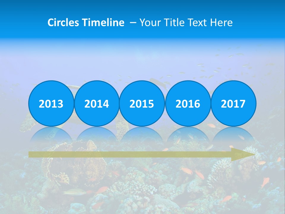 Tropical Fish Reptile Scuba PowerPoint Template