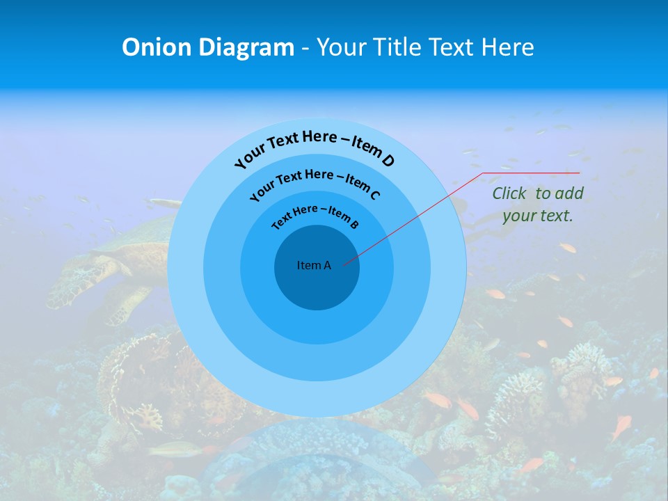 Tropical Fish Reptile Scuba PowerPoint Template