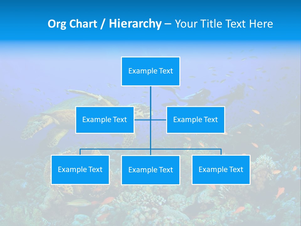 Tropical Fish Reptile Scuba PowerPoint Template